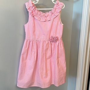 Lilly Pulitzer Girls seersucker dress